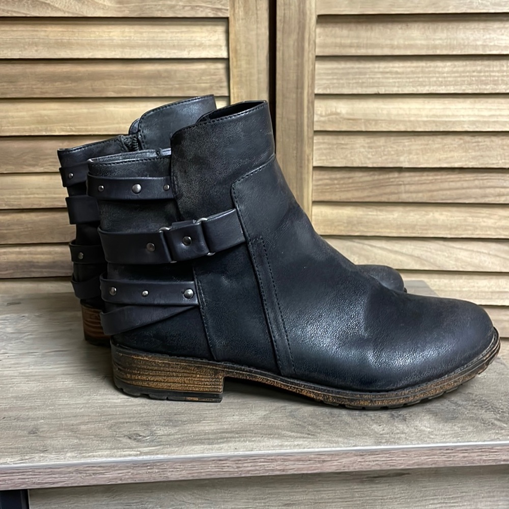Black booties